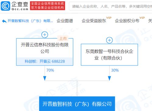 开普云持股70%成立科技新公司，加码信息系统运行维护服务布局